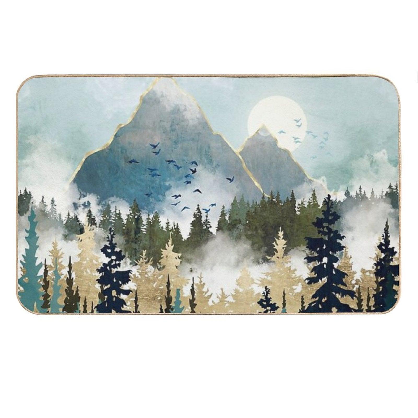 Misty Pines Bath Mat
