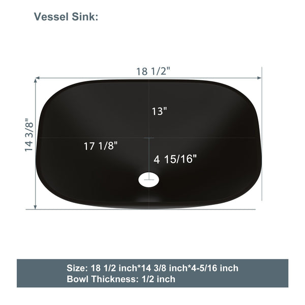 Above Counter Artistic Tempered Glass Bathroom Sink Transparent Counter Top Bathroom Single Bowl Vessel Basin