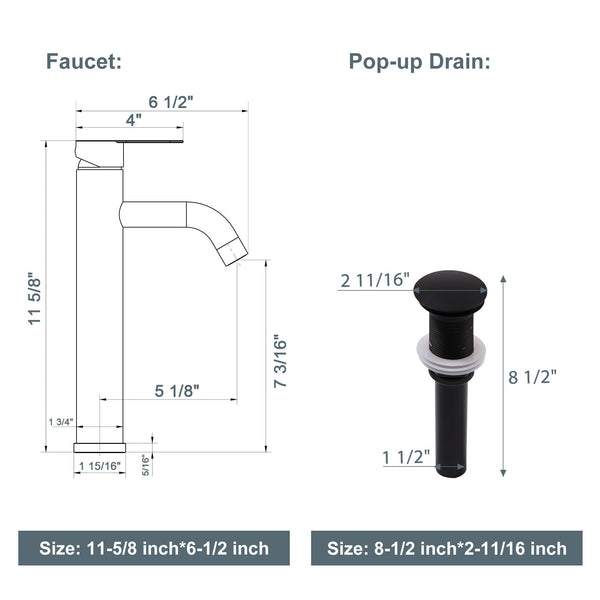 Above Counter Artistic Tempered Glass Bathroom Sink Transparent Counter Top Bathroom Single Bowl Vessel Basin