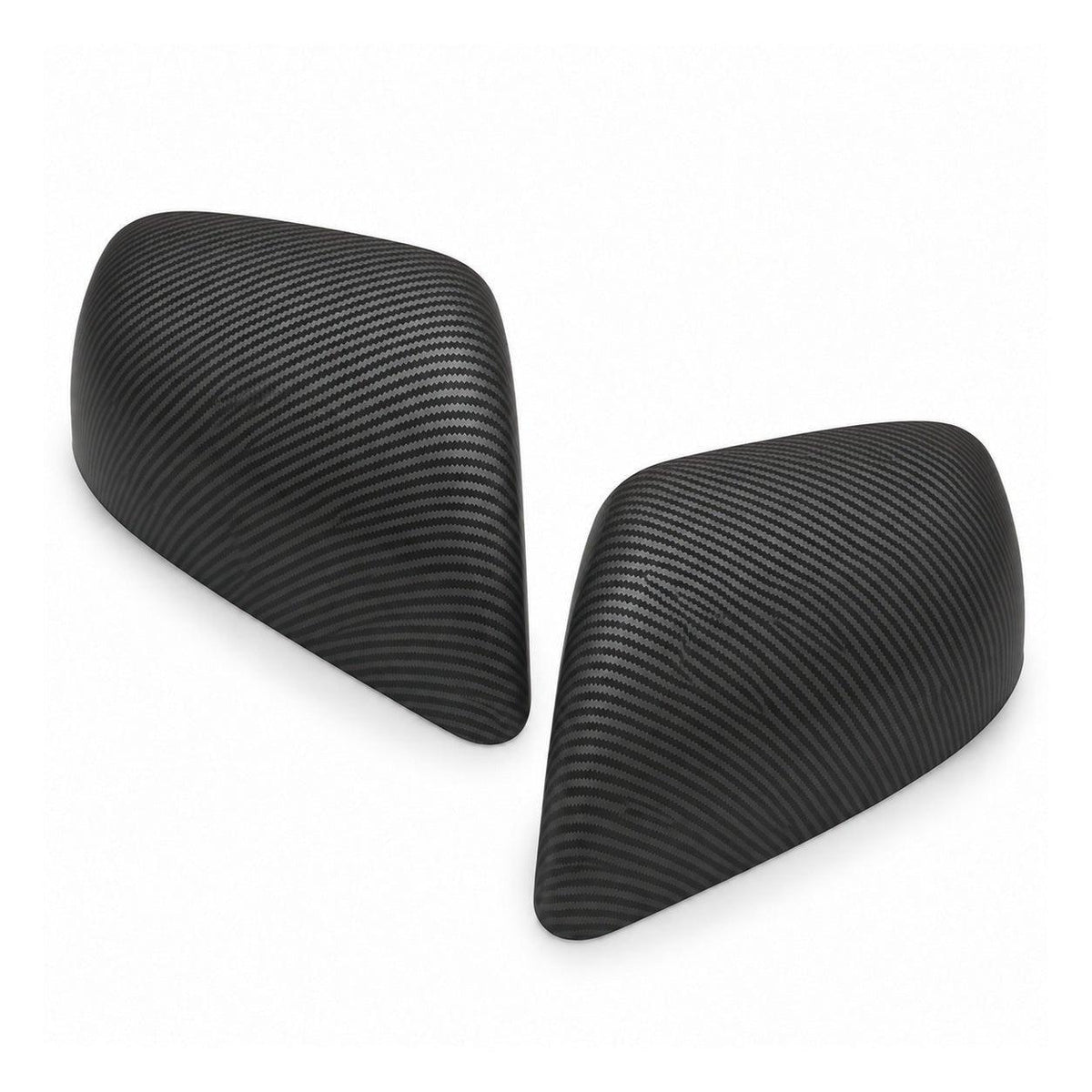 ABS Mirror Covers for Model 3/Y | 4 Finishes | 3M Tape | Scratch Protection | 3 Versions