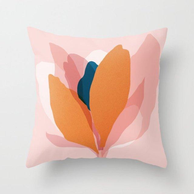 Abstract Line Drawing Cushion Case Modern Abstract Painting Pillow Case Beautiful Art Cushion Covers Art Sofa Pillows Case Livingroom Decorative Pillow 45x45CM