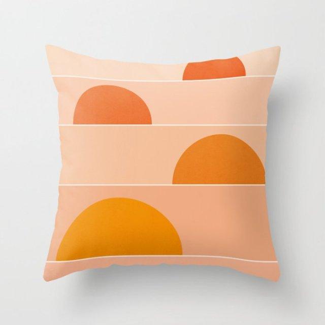 Abstract Line Drawing Cushion Case Modern Abstract Painting Pillow Case Beautiful Art Cushion Covers Art Sofa Pillows Case Livingroom Decorative Pillow 45x45CM