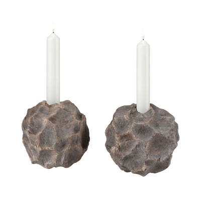 Beachcomber Candleholder - Set of 2 Natural