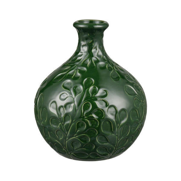 Broome Vase - Medium Dark Green