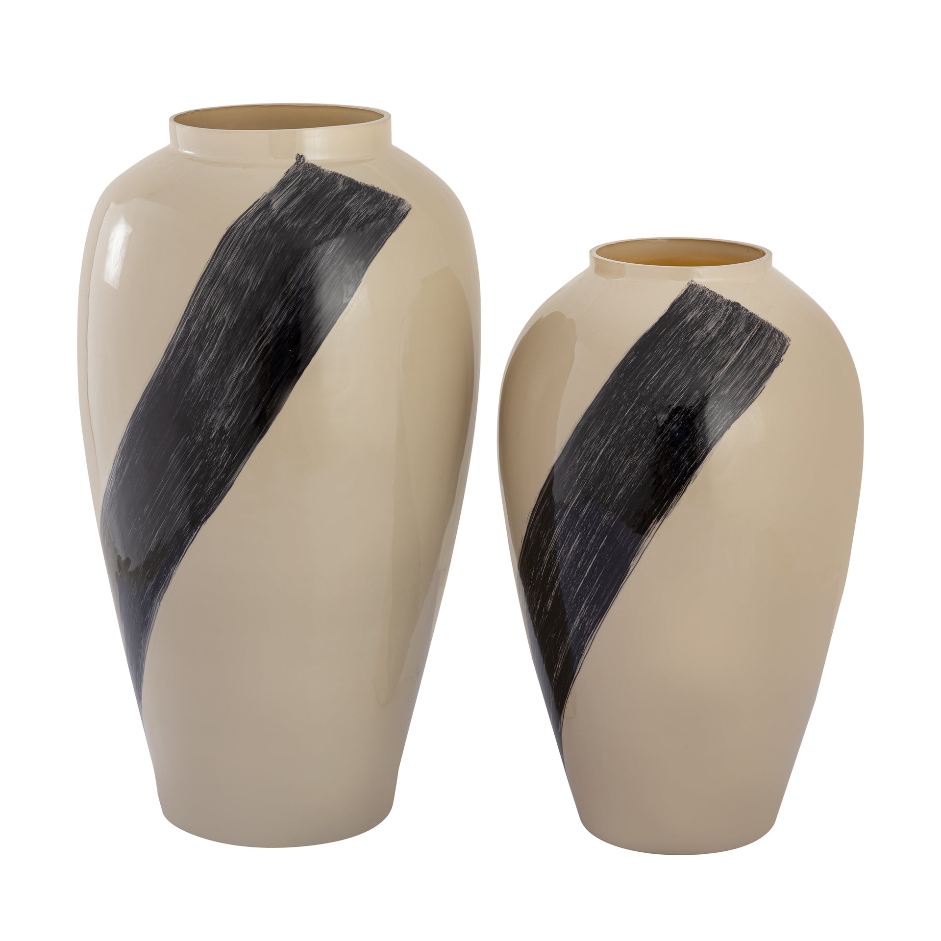 Brushstroke Vase - Large Cream