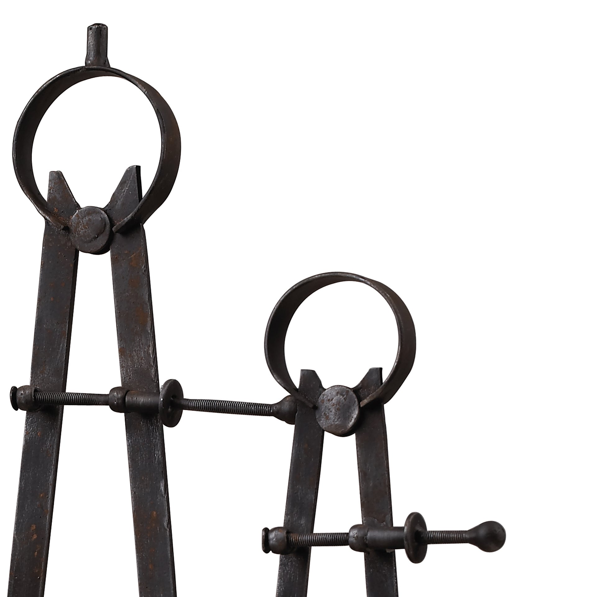 Compass and Caliper - Antique Black