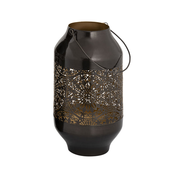 Culler Lantern - Set of 2 Gloss Black