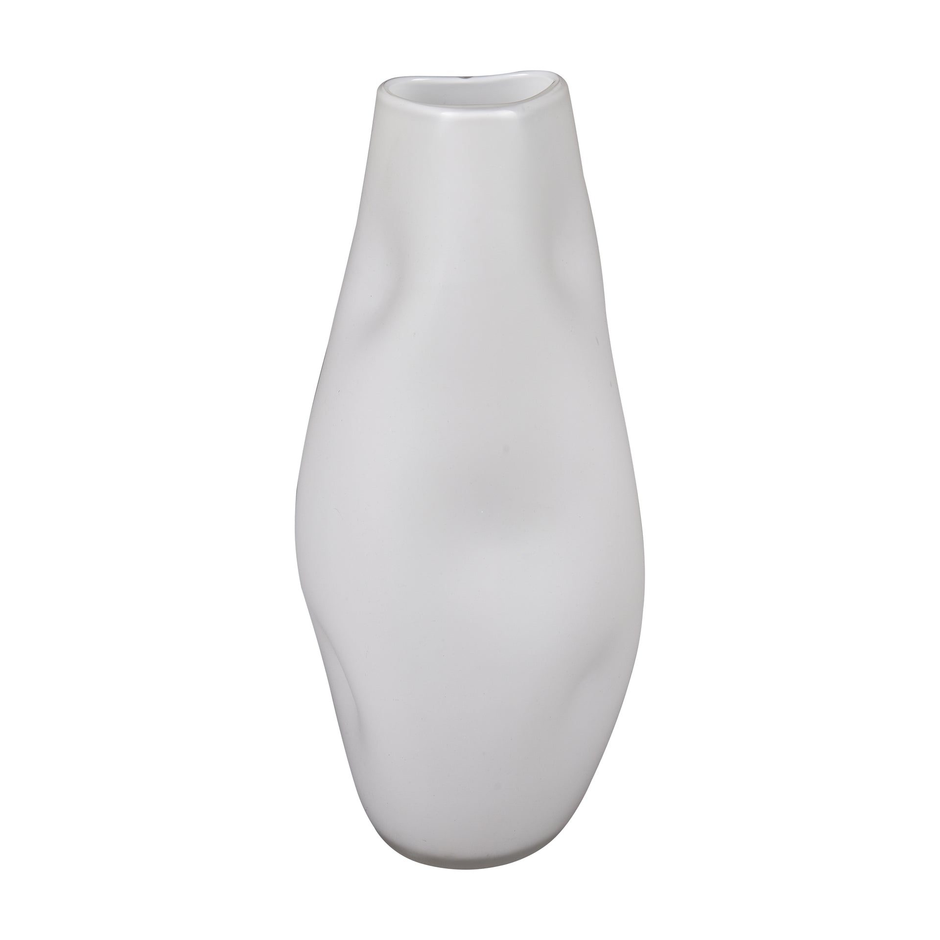 Dent Vase - Large White