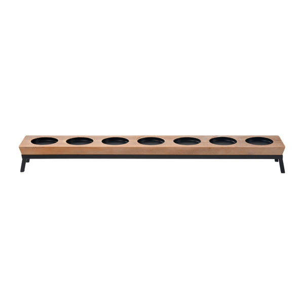 Drew Candleholder Centerpiece - Natural