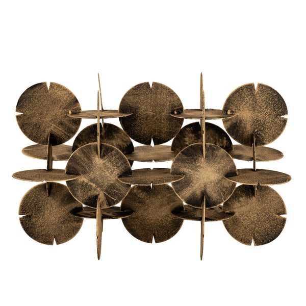 Flint Sculpture - Antique Brass