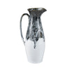 Gallemore Pitcher - Black and White Glazed