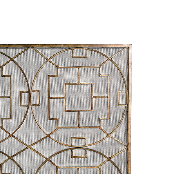 Geometric Firescreen
