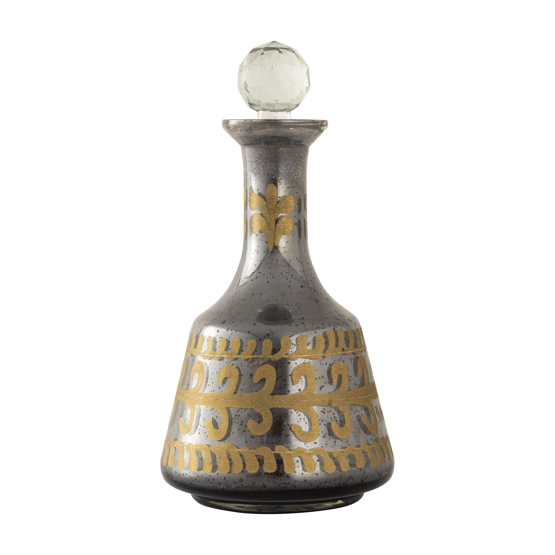 Kemal Bottle - Set of 3 Antique Silver