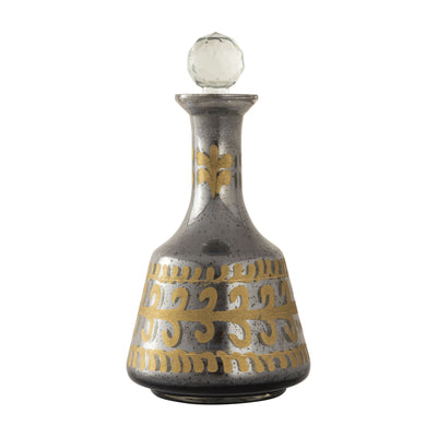 Kemal Bottle - Set of 3 Antique Silver