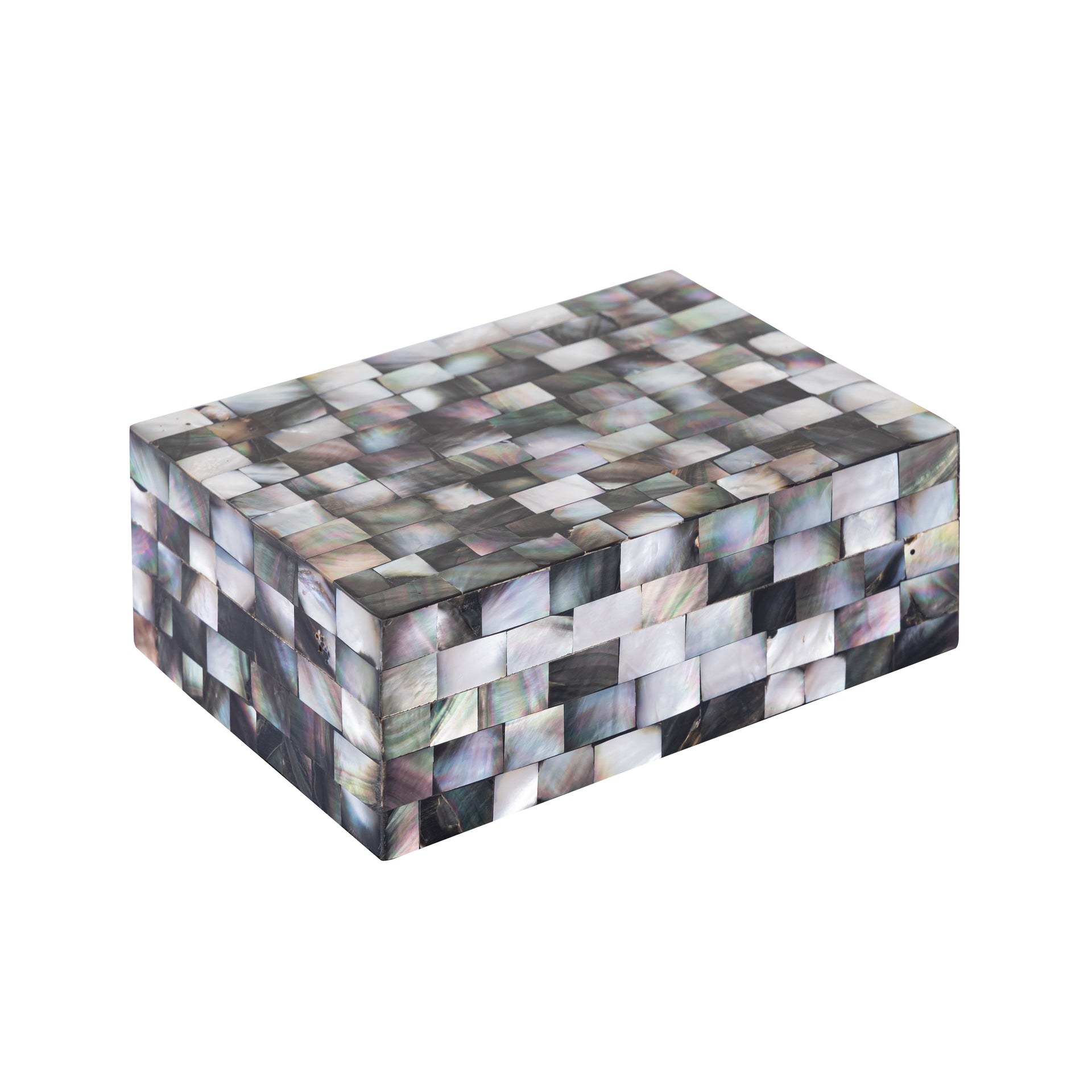 Keshi Box - Set of 2 Mother of Pearl