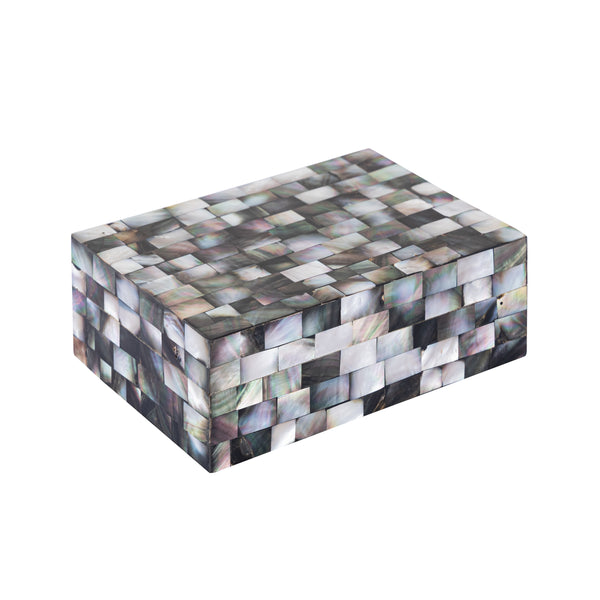 Keshi Box - Set of 2 Mother of Pearl