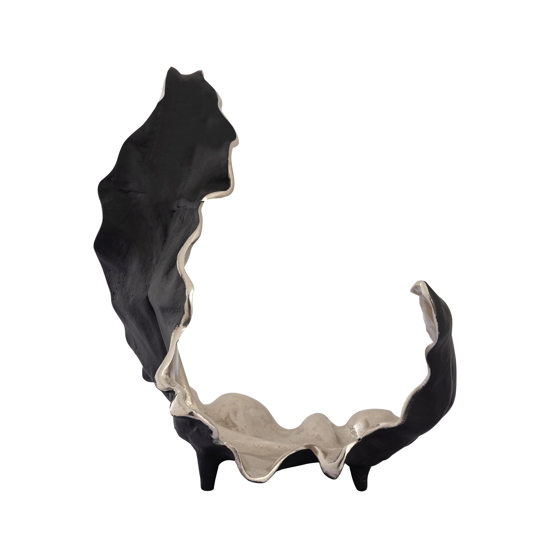Lamina Leaf Object - Silver