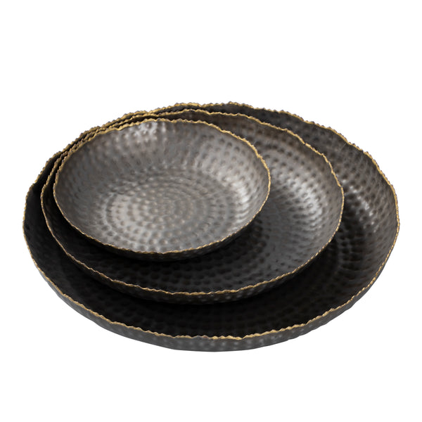 Leonard Tray - Set of 3 Bronze