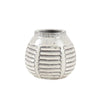 Muriel Vase - Small Aged White Glazed