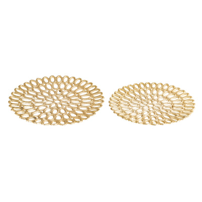Regina Tray - Set of 2 Gold