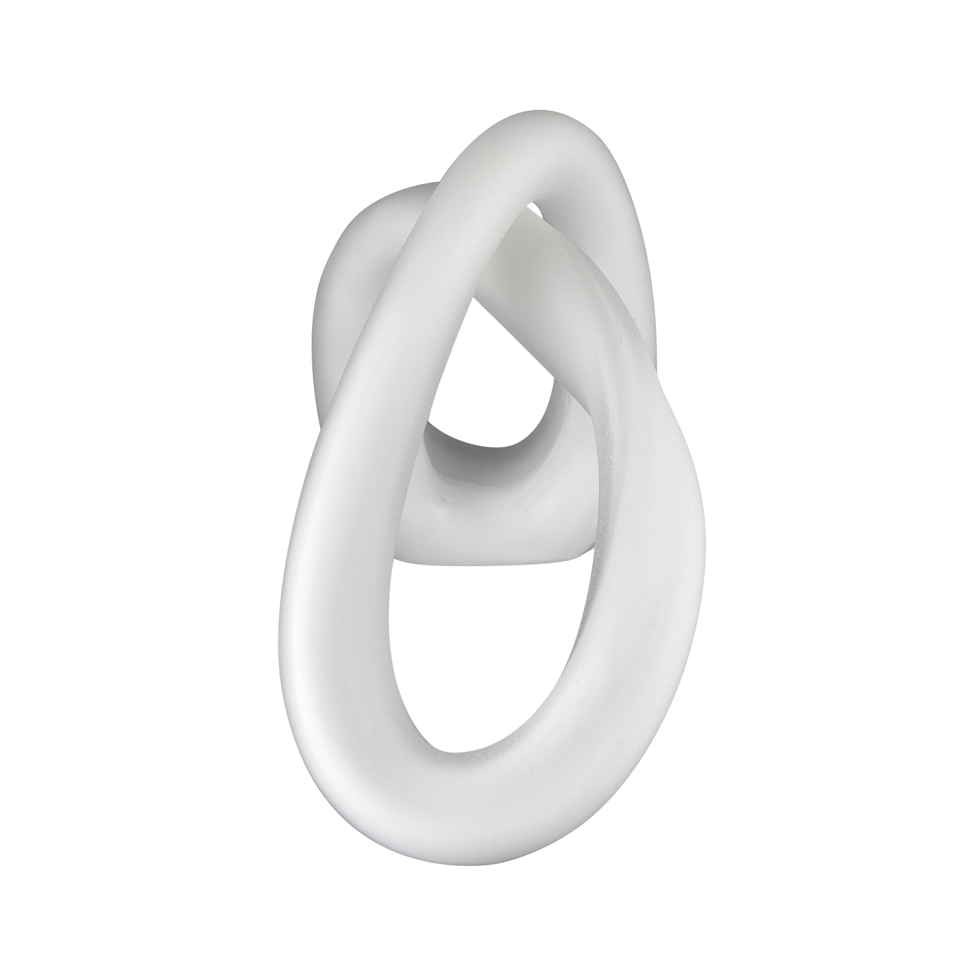 Twisted Decorative Object - White