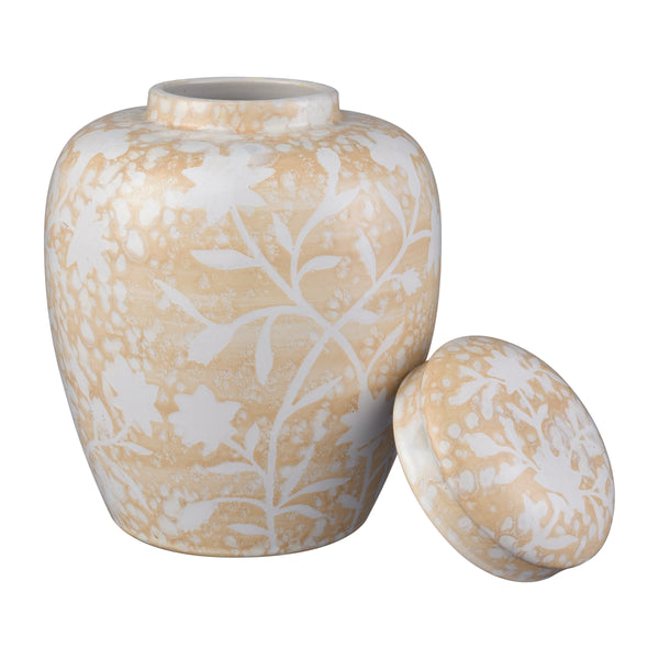 Yvonne Jar - Set of 2 Cream Glazed