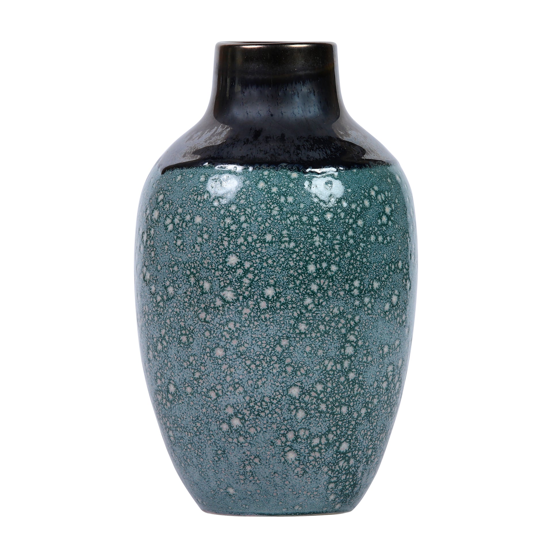 Clayton Vase - Blue Glazed