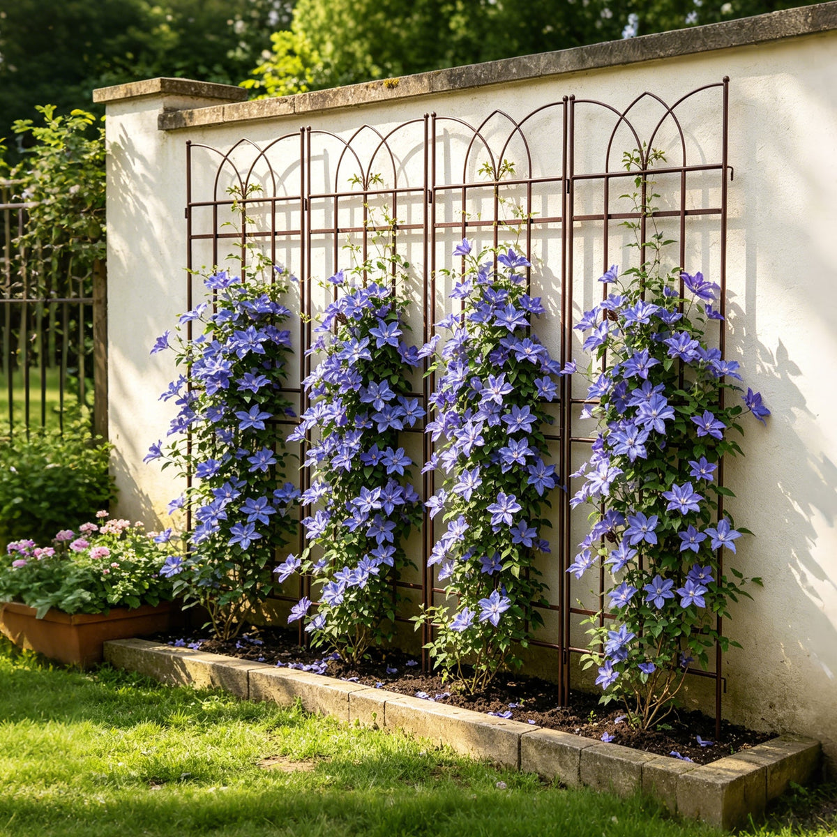 4 Pack Metal Garden Trellis 71