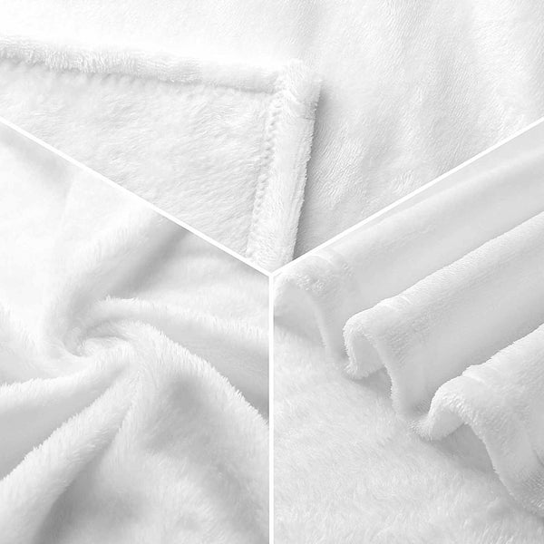 Crochet Rainbow Wrinkle-free Throw Blanket