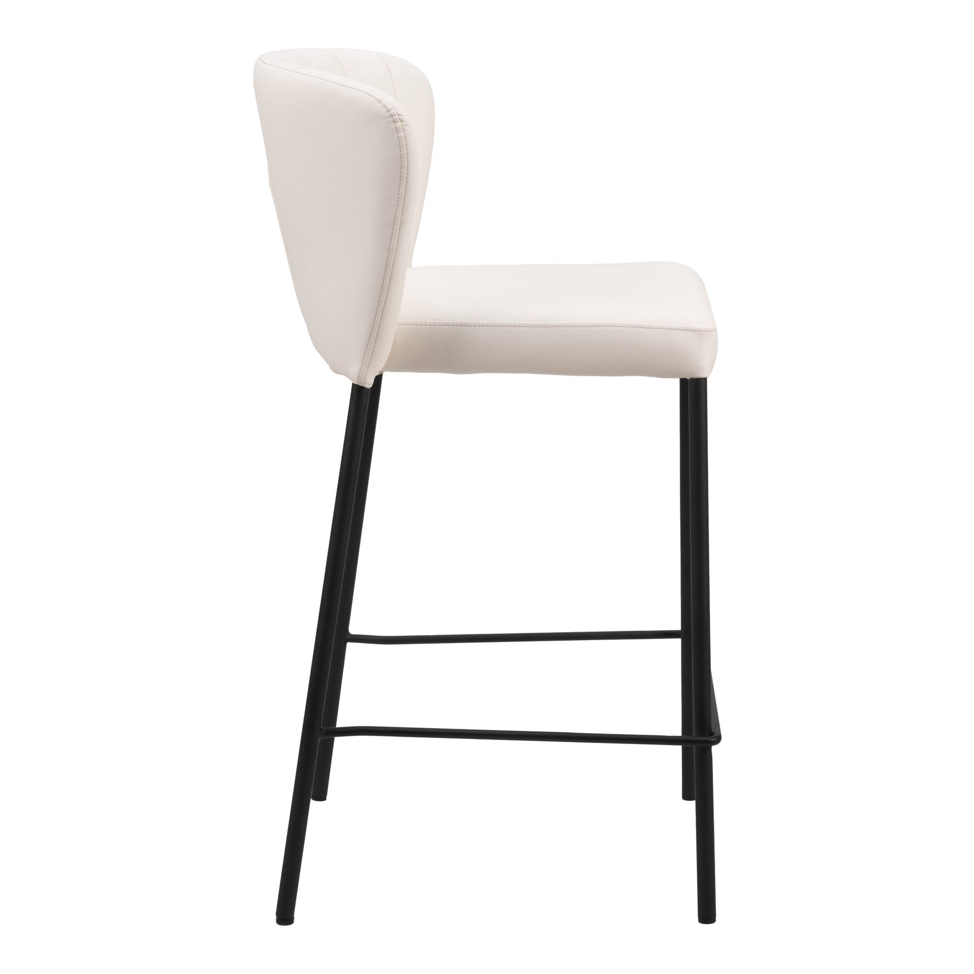 Linz Counter Stool (Set of 2) Cream