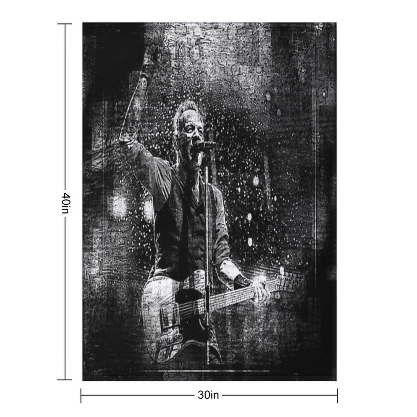 Fanart Tribute. Bruce Digital Fanart Walls Of Fame Throw Blanket