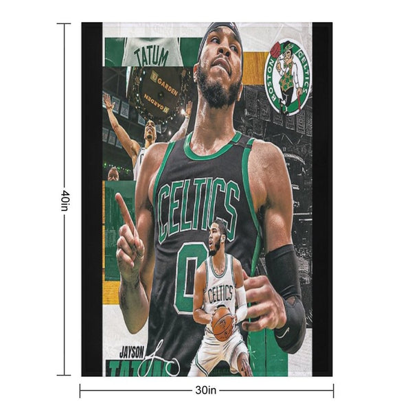 Jayson Tatum 0 Champions Velvety-soft Throw Blanket