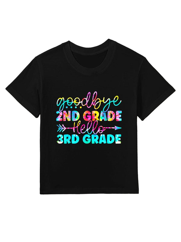 Goodbye 2nd Grade Hello 3rd Grade Here I Come Graduation Kids T-Shirt