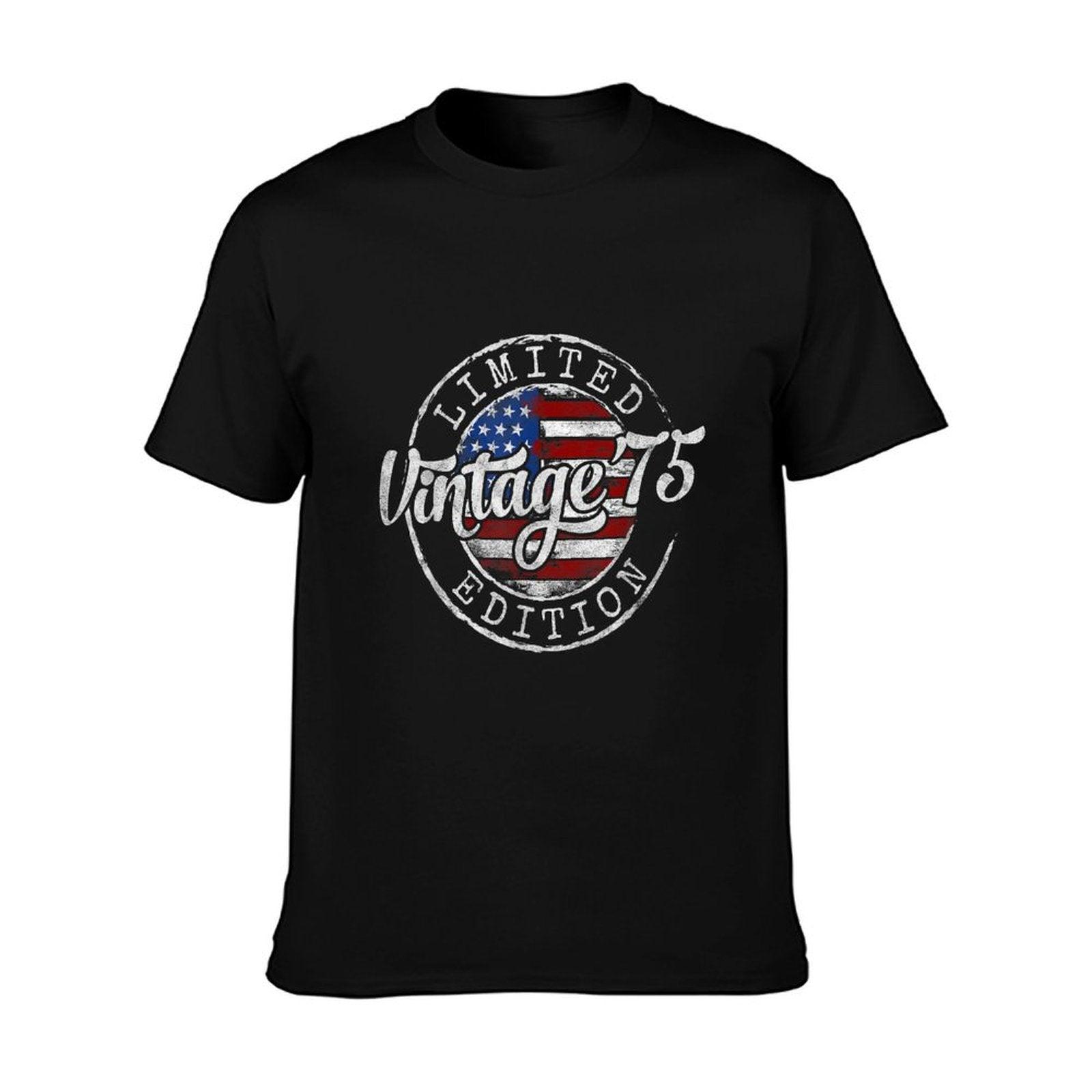 Vintage 1975 50th Birthday Gifts For Men Women 50 Year Old T-Shirt