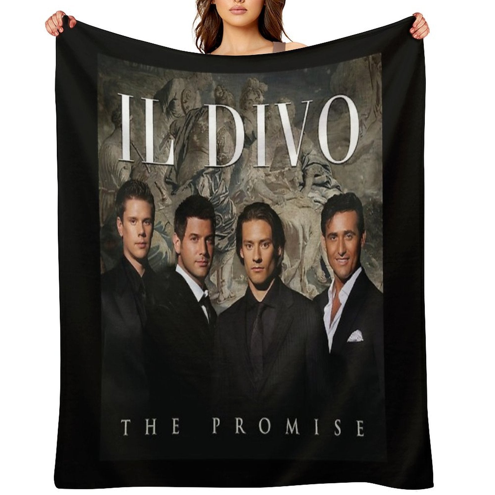 Il Divo The Promise Plush Throw Blanket