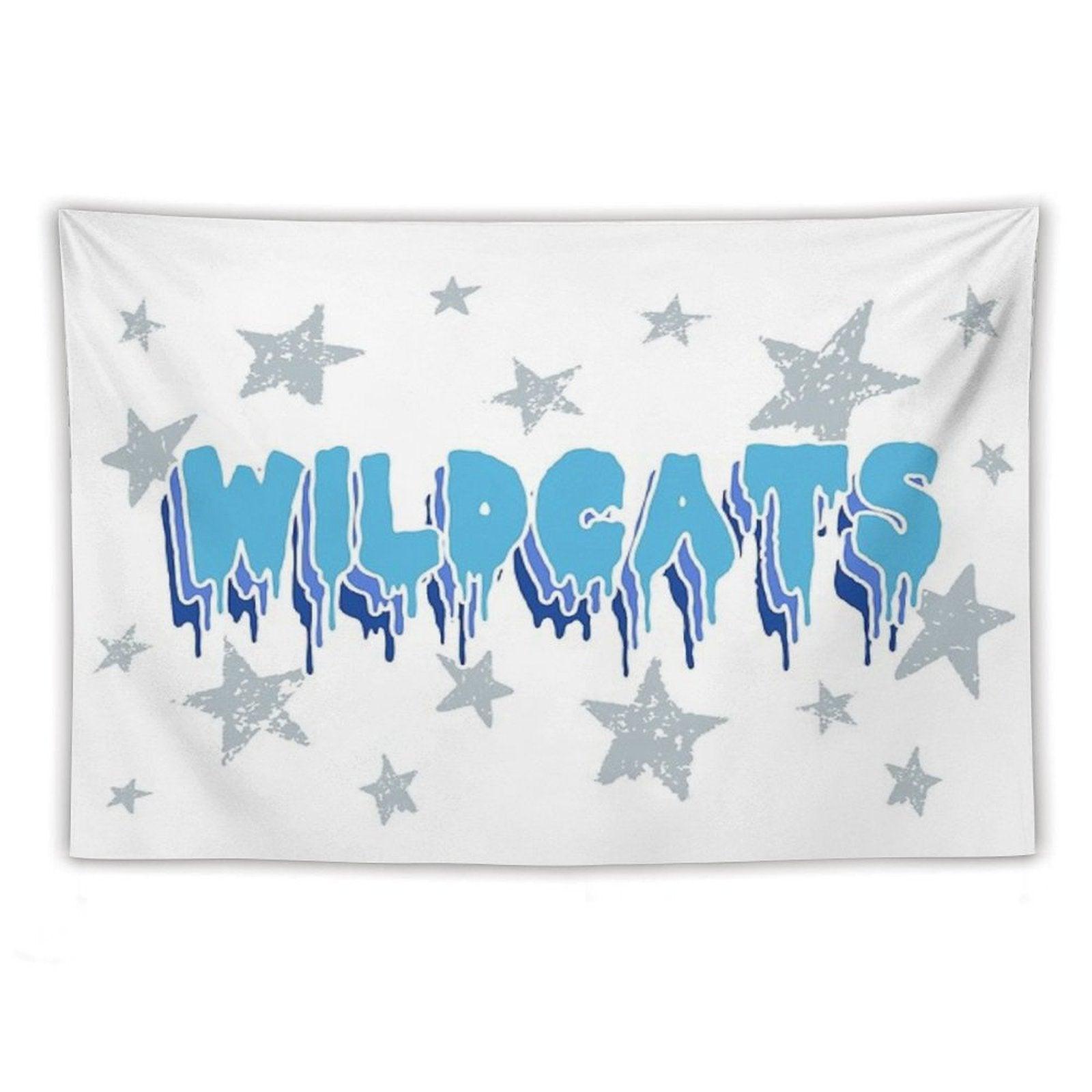 Wildcats Drip Tapestry