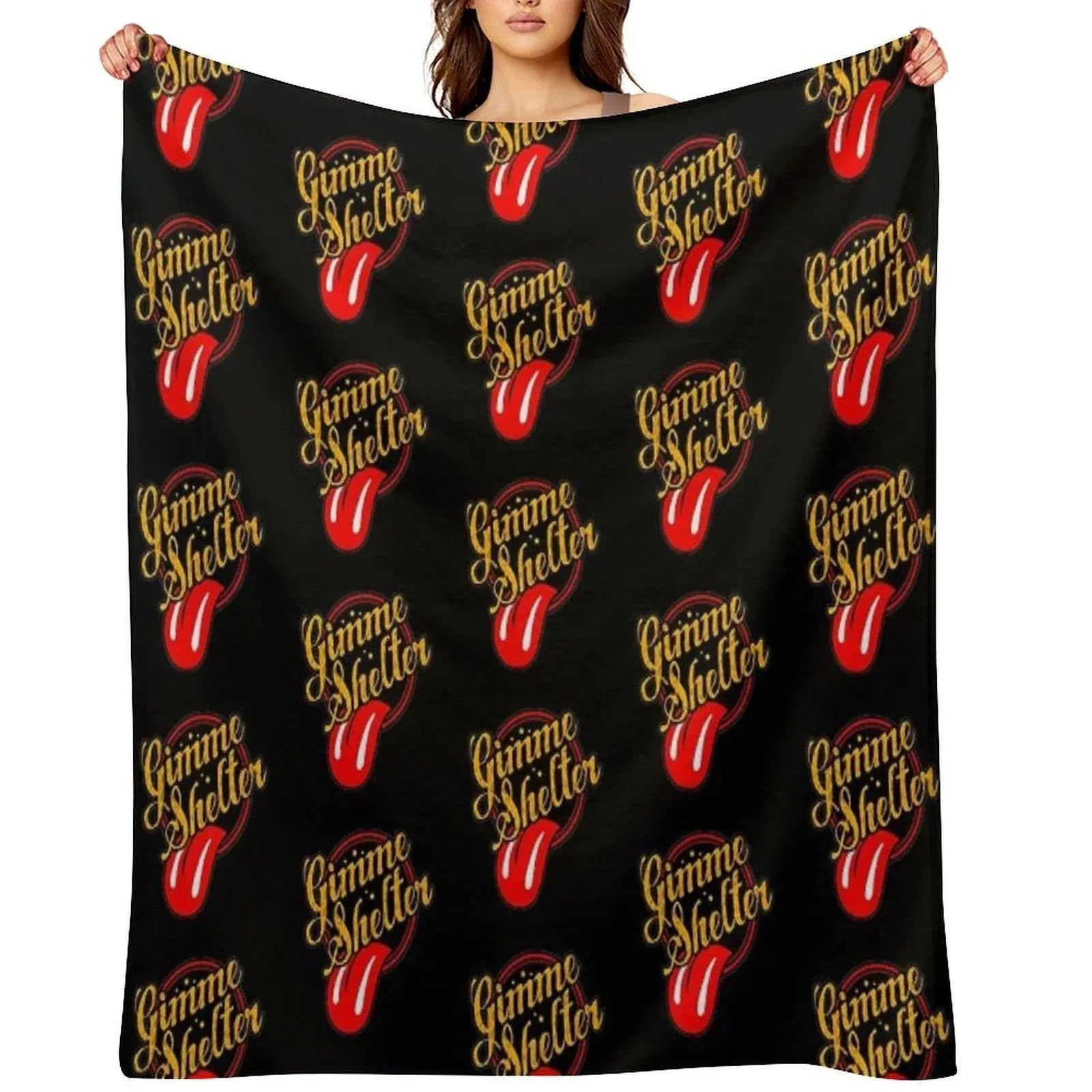 Gimme Shelter Throw Blanket