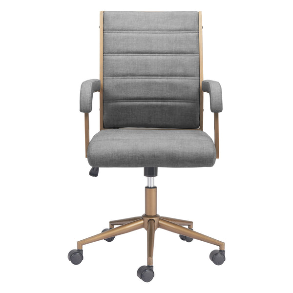 Auction Office Chair Gray