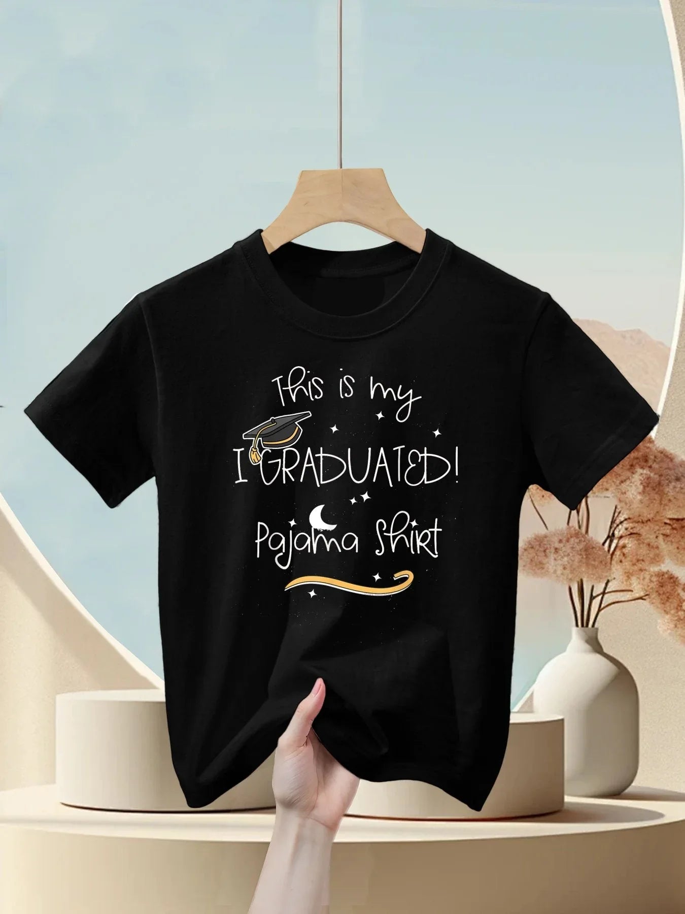 Graduate "This Is My I Graduated Pajama" - Graduation Kids T-Shirt