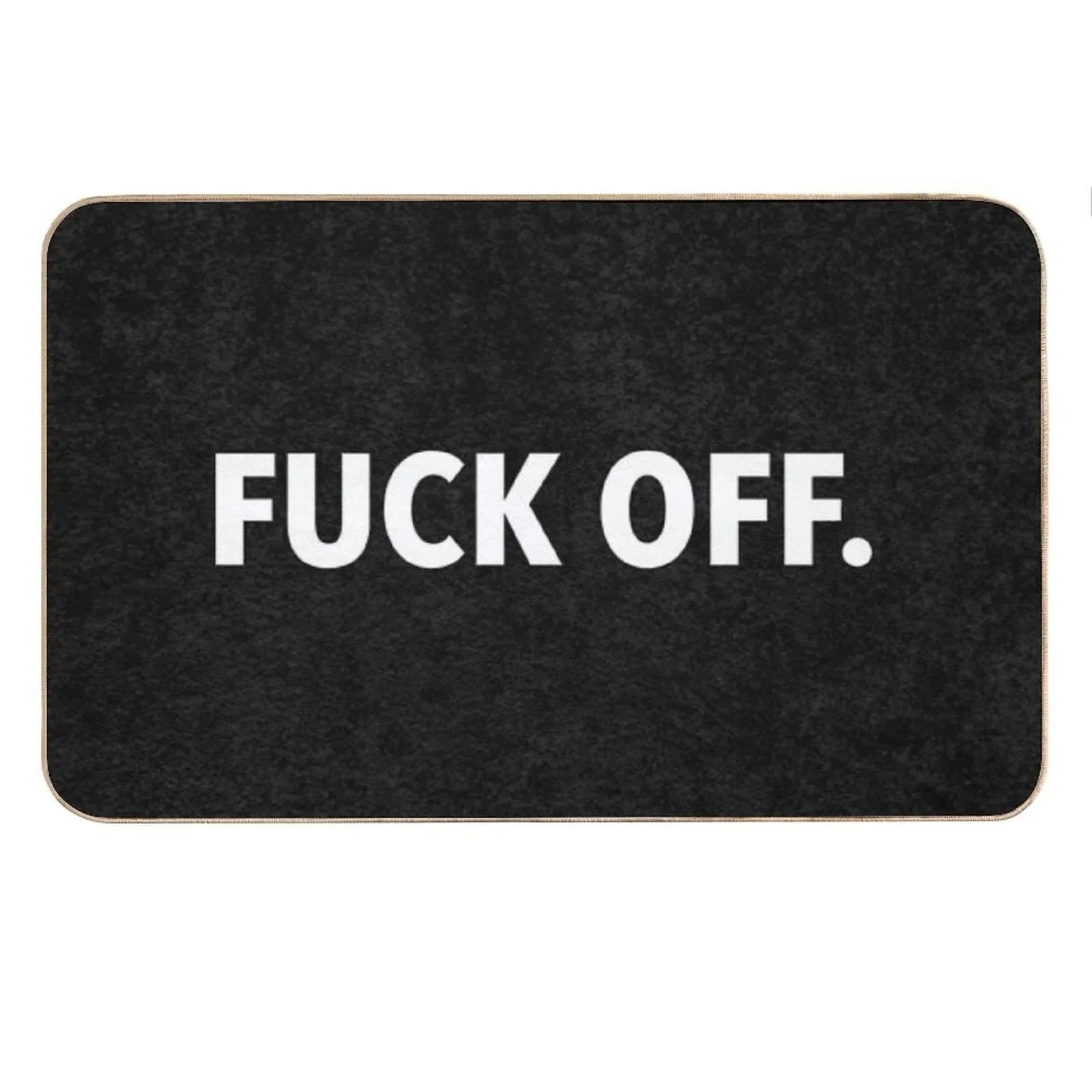 Fuck Off Bath Mat