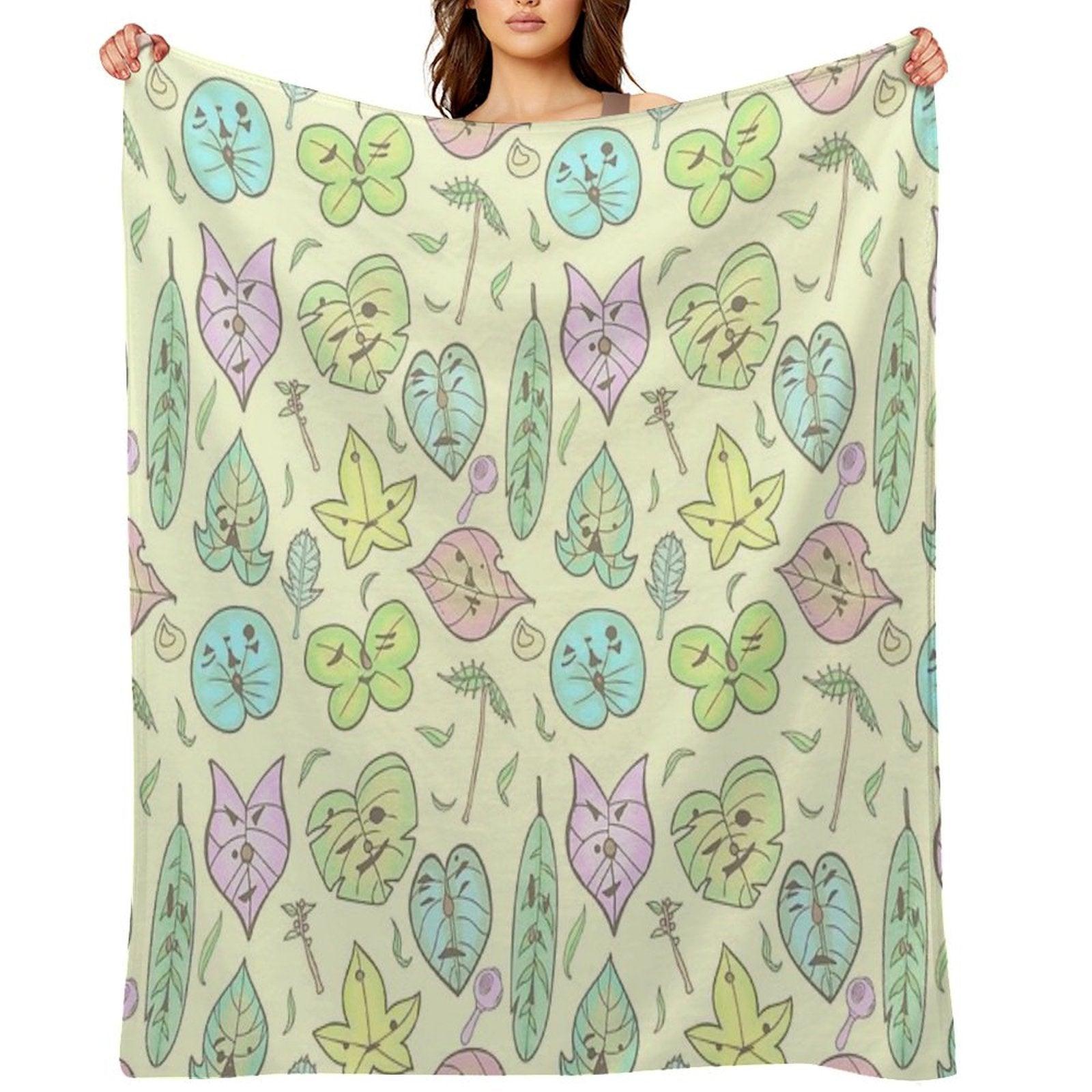 Hestu's Friends (Yellow Ver.) Throw Blanket