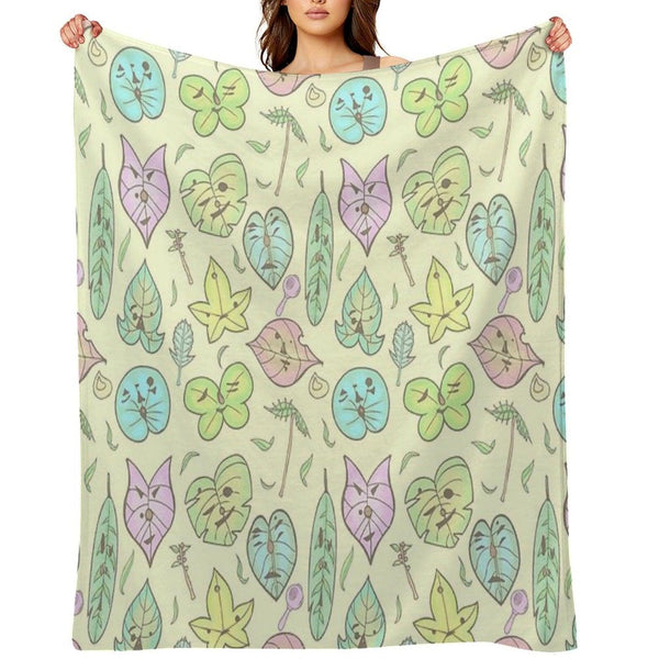 Hestu's Friends (Yellow Ver.) Throw Blanket