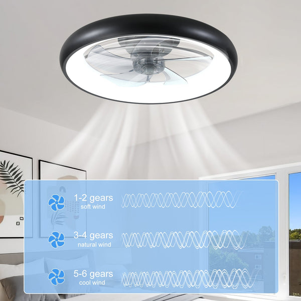 Ceiling Fan with Lights Dimmable LED Vtng Furniture