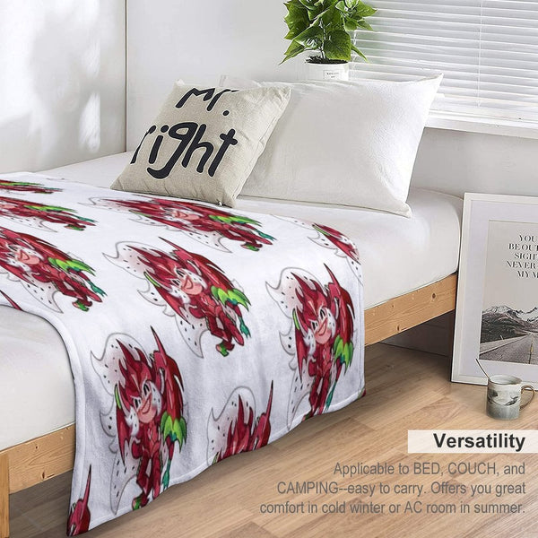 Pitaya Dragon Cookie Wrinkle-free Throw Blanket