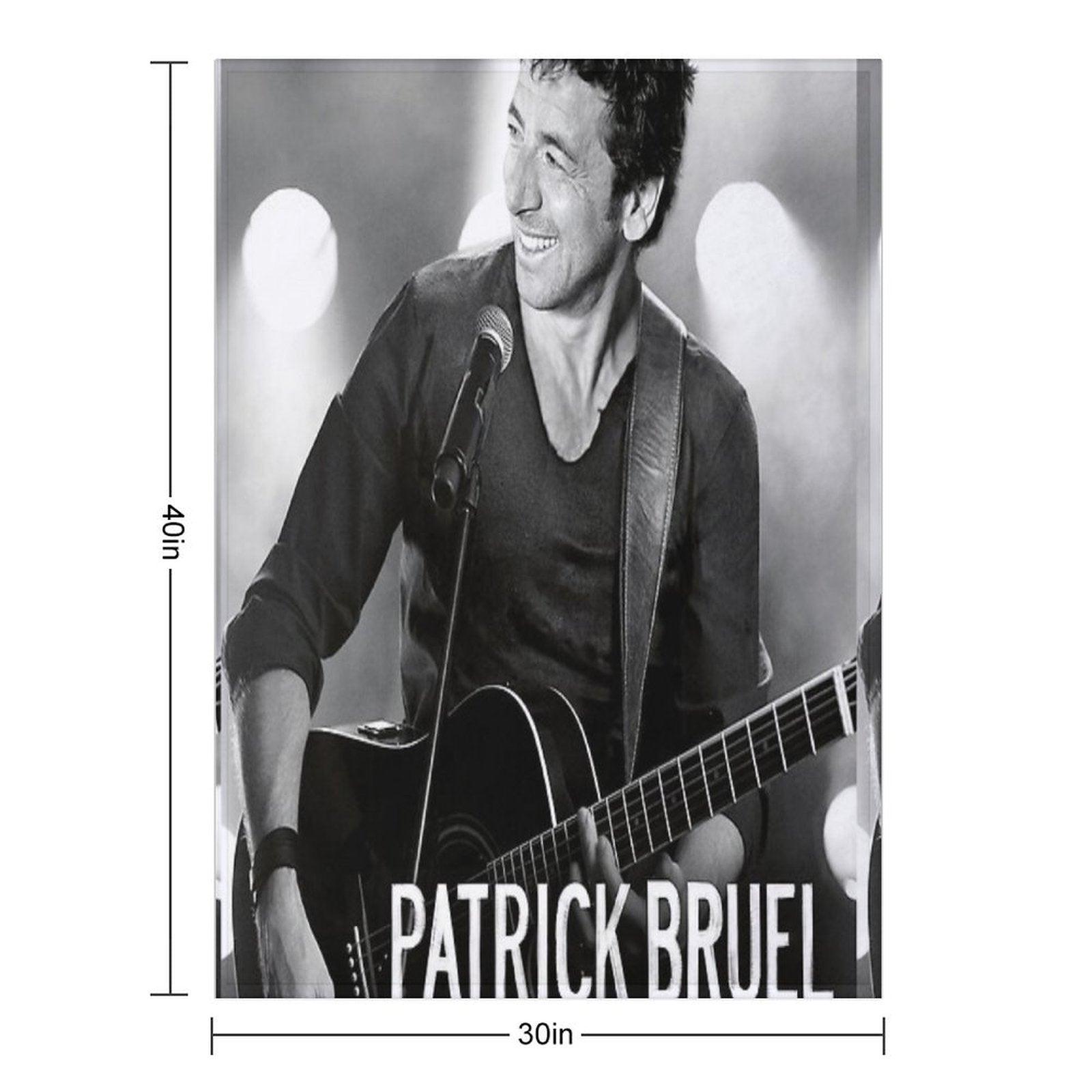 Thighaag Patrick Bruel Show Tour TOURNEE En ACOUSTIQUE 2022 Throw Blanket
