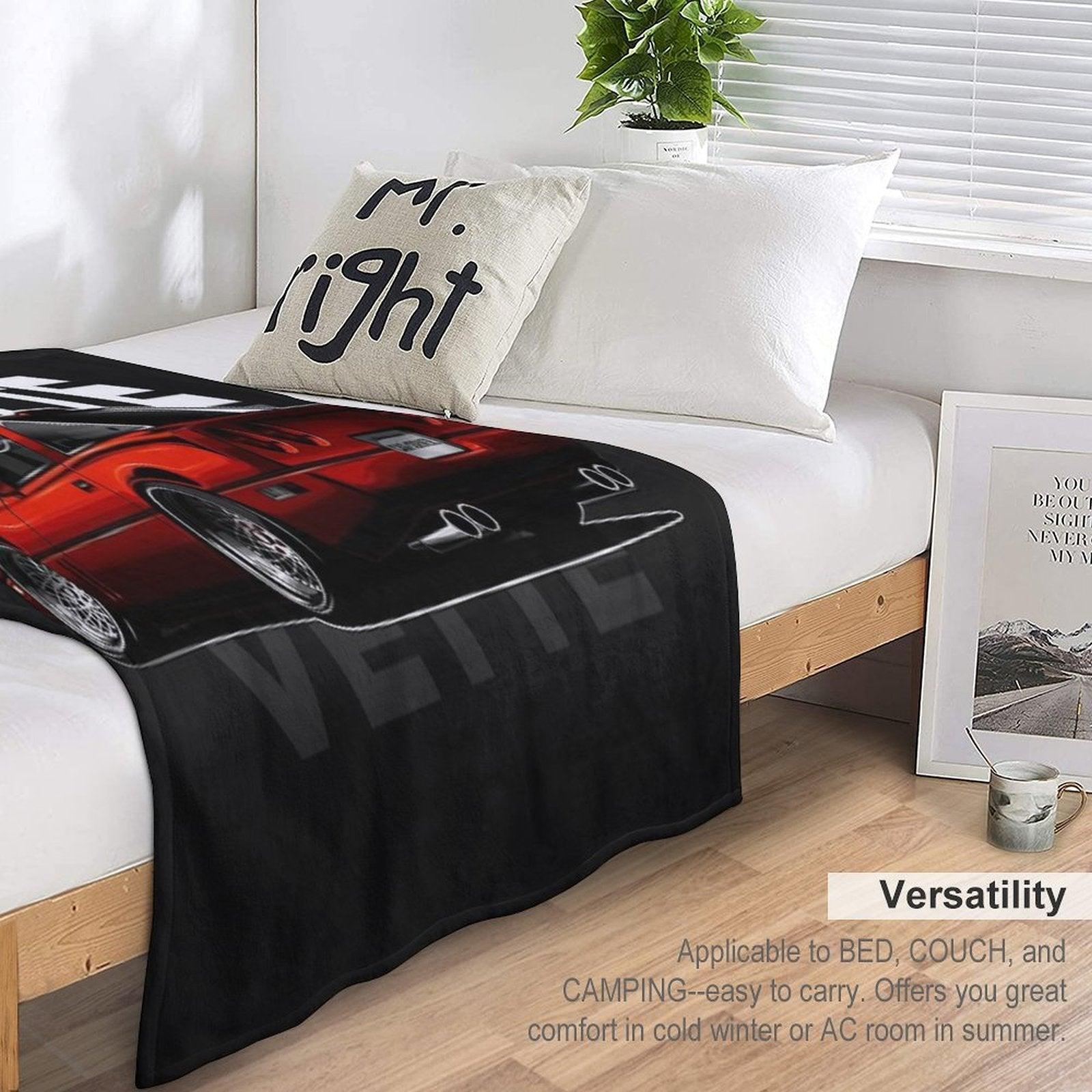 Chevy Vette C4 - CarCorner Throw Blanket