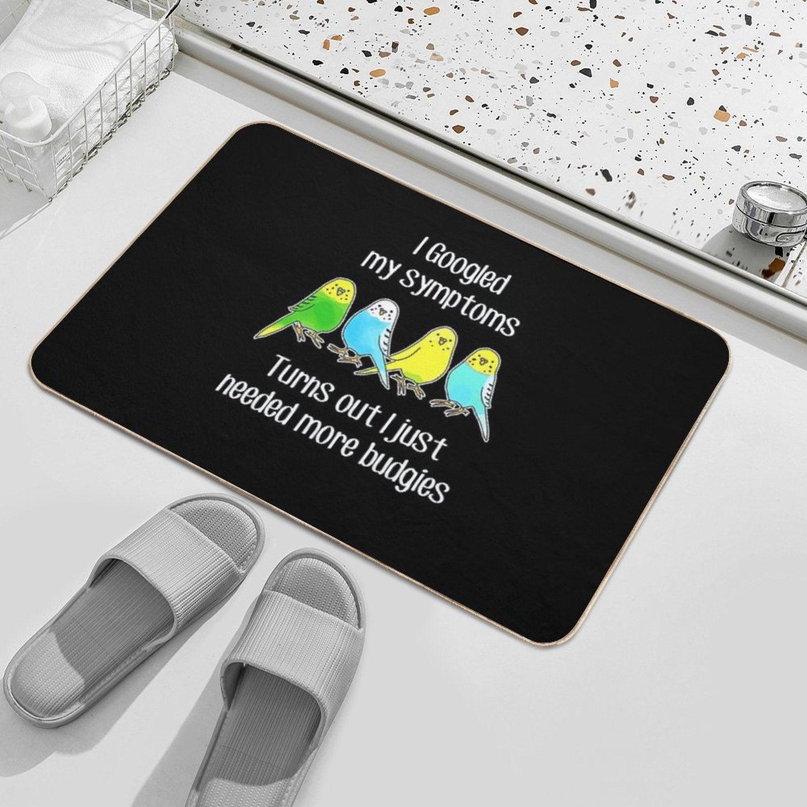 Need More Budgies Bath Mat