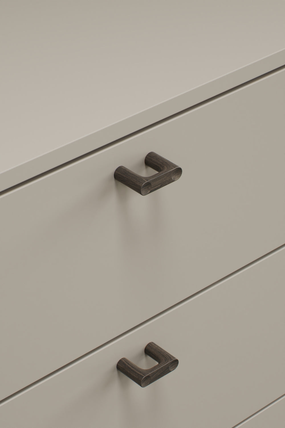 Dark Oak Lacquered Wood 
