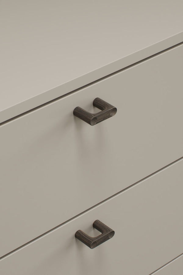 Dark Oak Lacquered Wood 