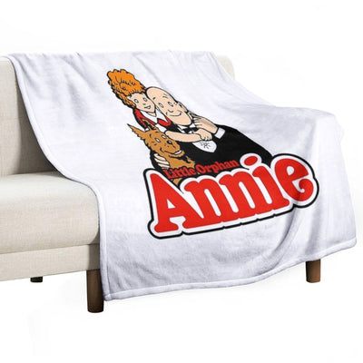 Little Orphan Annie Sustainable Throw Blanket